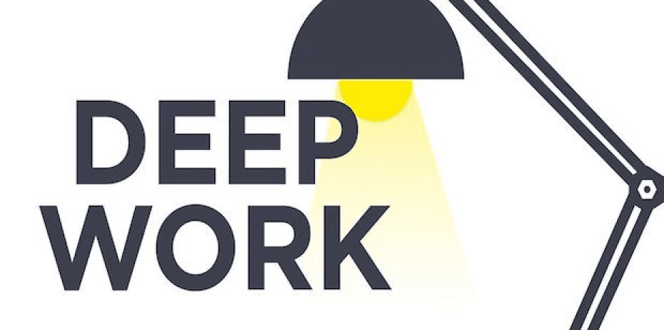 Deep work: How to efficiently work in a world of distraction
