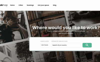 Is deskhop Set to Revolutionize Coworking for Digital Nomads?